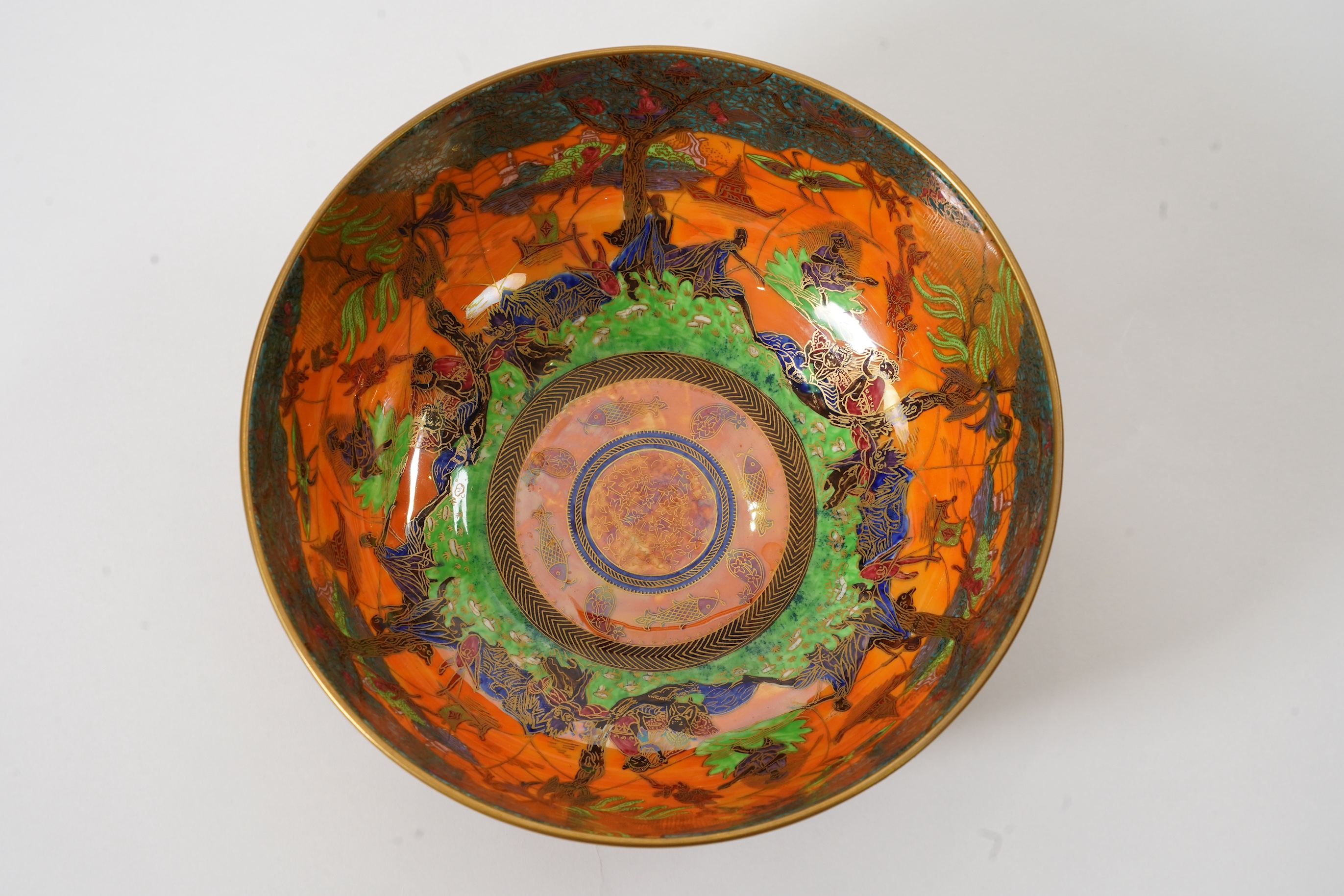 Daisy Makeig-Jones (1881-1945) for Wedgwood: A Fairyland lustre Imperial bowl